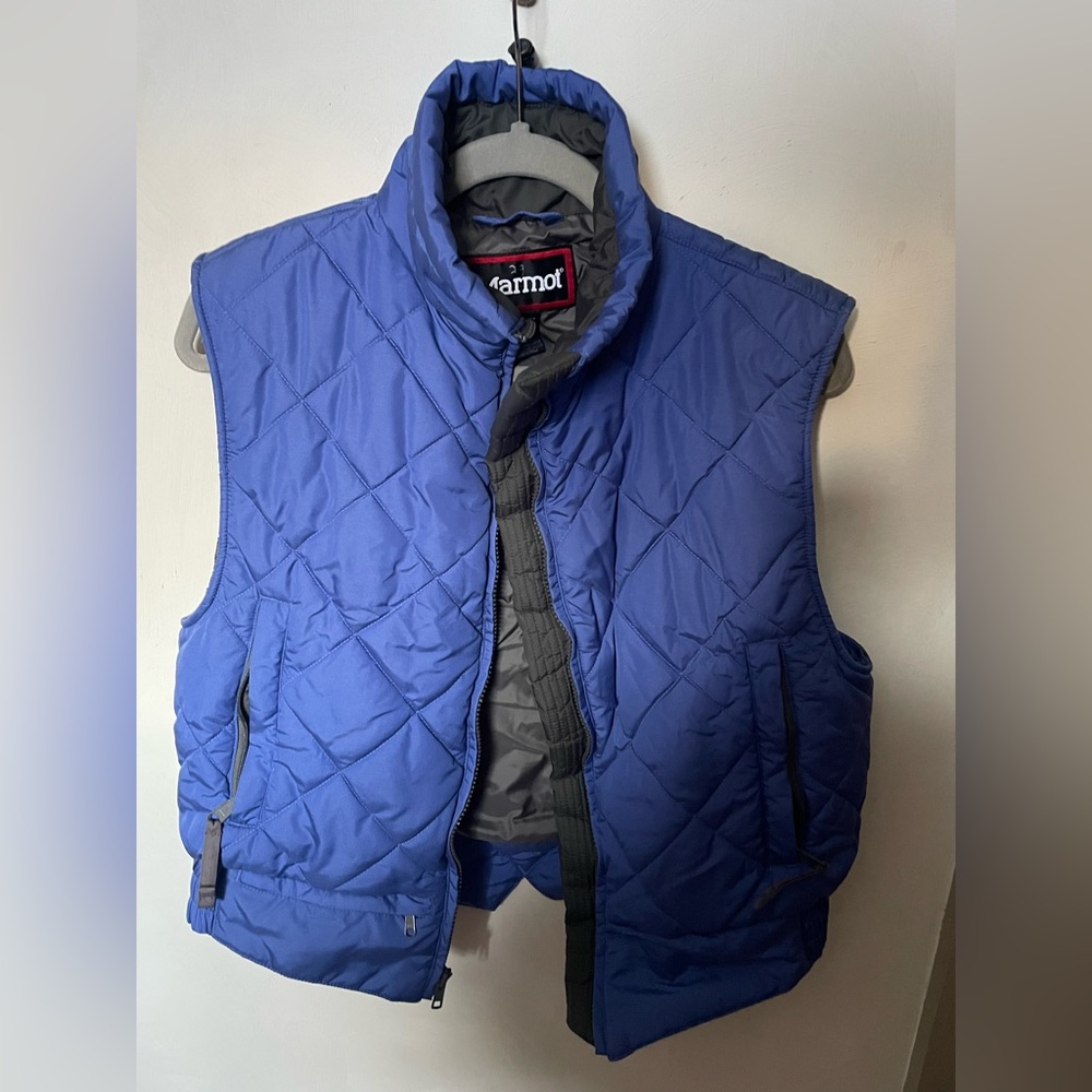 Marmot Blue Quilted Vest